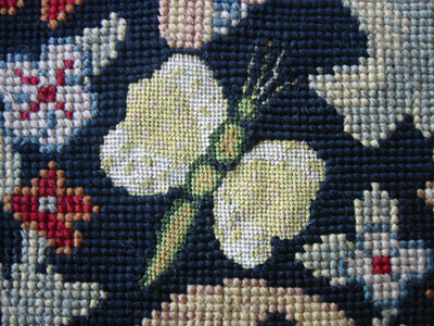 papillon au petit point